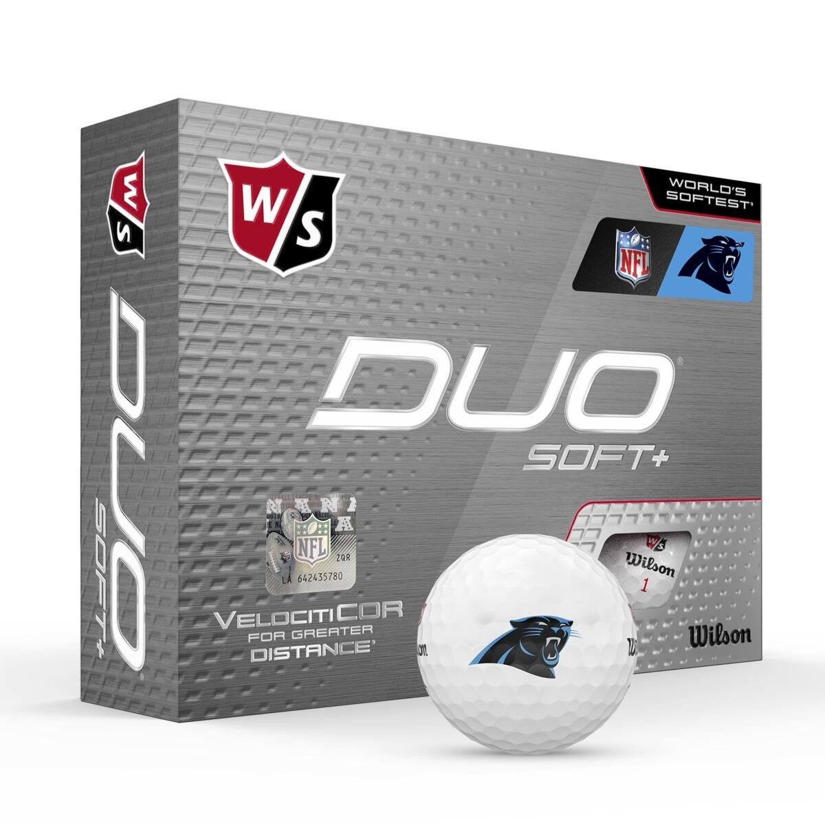 Wilson Staff Duo Soft + NFL Team Licensed Golf Balls