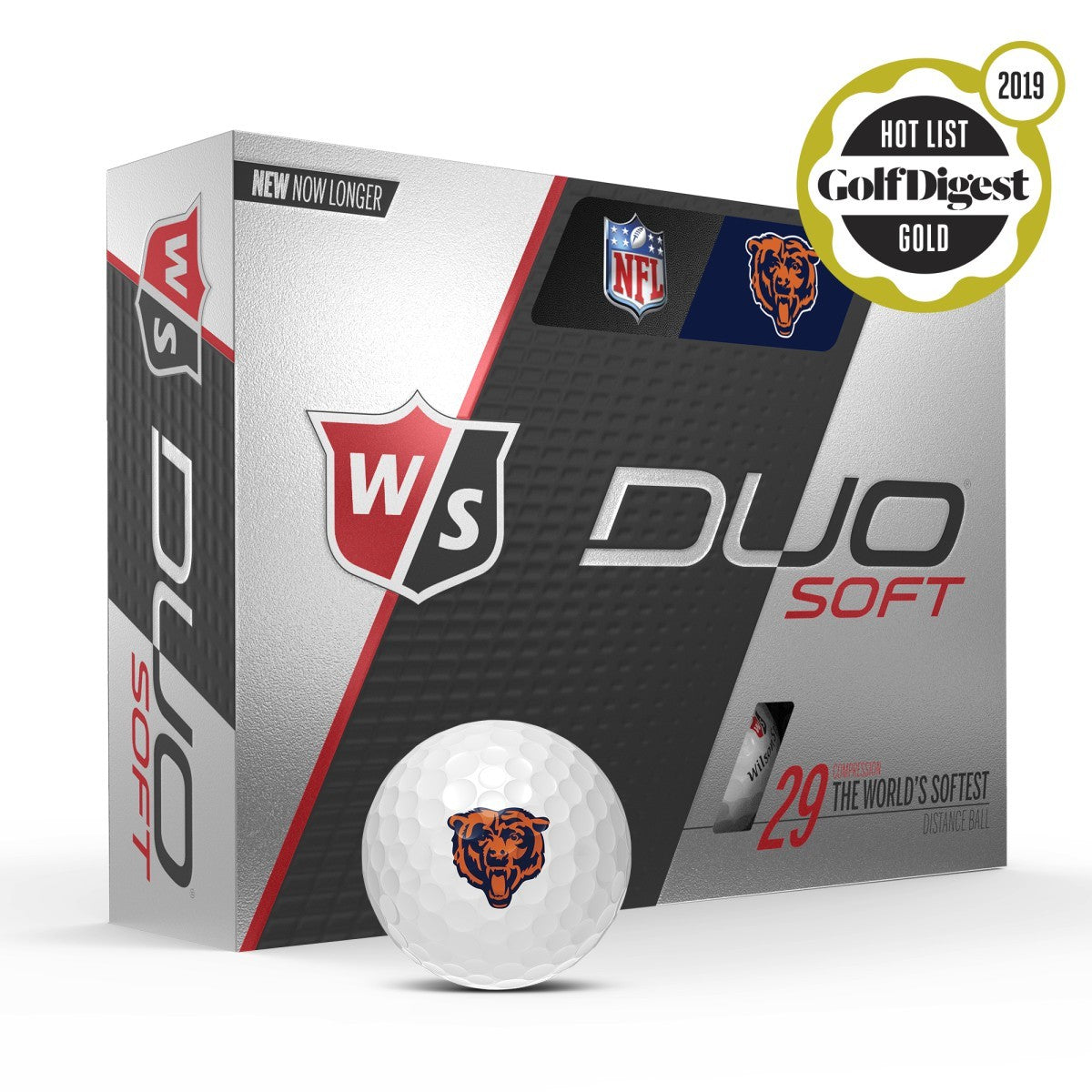 Wilson Staff Duo Soft NFL Team Licensed Golf Balls