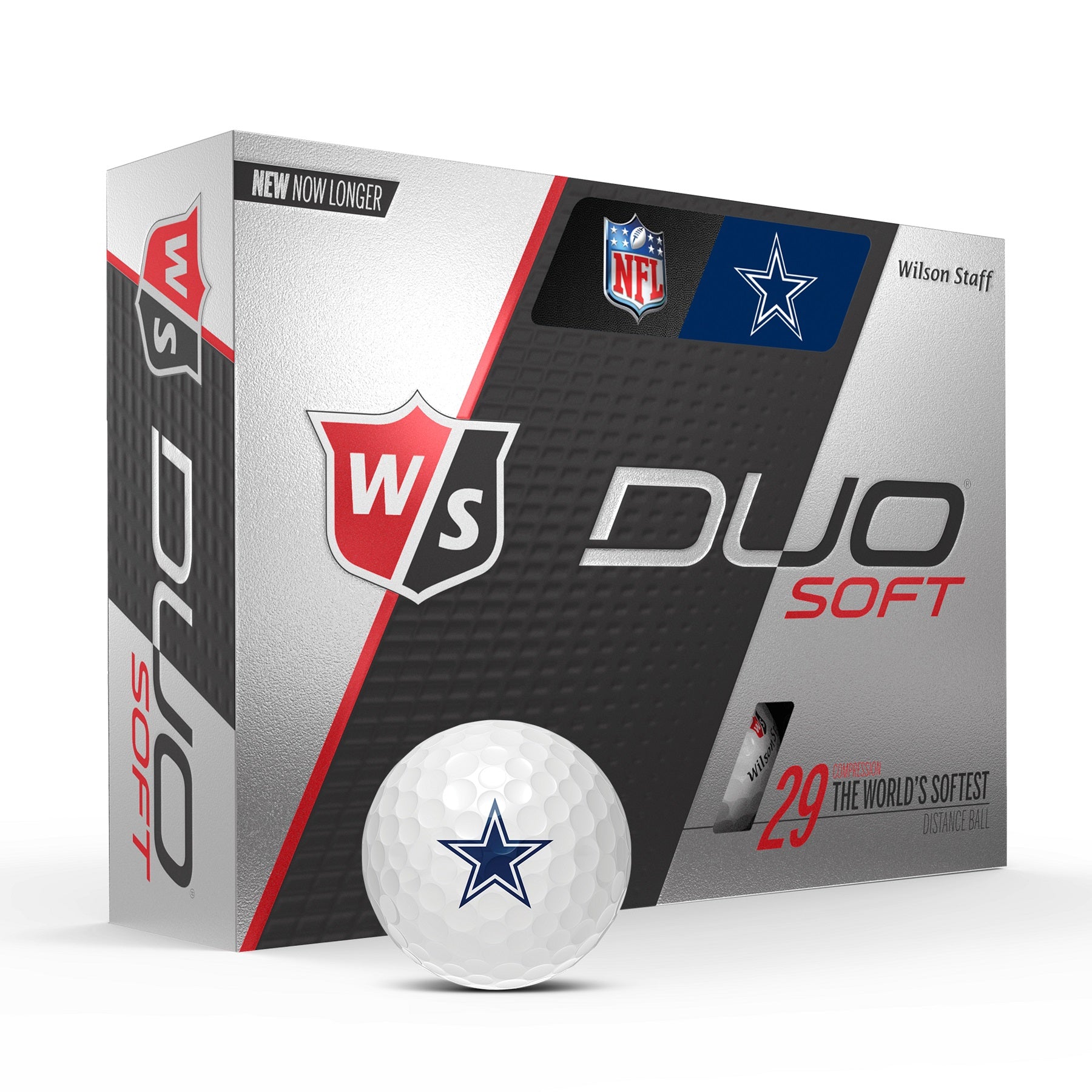 Wilson Staff Duo Soft NFL Team Licensed Golf Balls